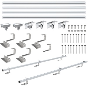 Bộ cơ bản của bảng điều khiển năng lượng mặt trời mái gắn hệ thống năng lượng mặt trời móc chân đế năng lượng mặt trời đường sắt bitumendach PV móc - Product Image 4