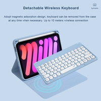 Cas Du Clavier tablette Pour iPad Air 5 Air 4 10.9 Pouces Pour iPad Pro 11 Pouces 2021 Cas Avec 10 pouces Sans Fil Clavier Et Souris