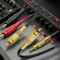 Vip 8Line Avrupa AV Kablosu PVC Kılıf 12m Uzunluk 4K Çözünürlük Kalaylı Bakır İletken Egygold