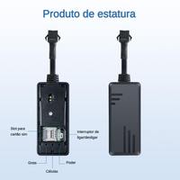Traceur GPS Robuste avec Suivi en Temps Réel par SMS et GPRS, Alarme ACC, Avertissement de Vitesse Excessive, Batterie de Secours et Immobilisateur à Distance pour Voiture, Fourgonnette et Bus