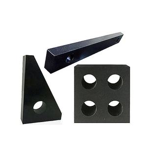 عالية الدقة قياس أداة الجرانيت الأسود حاول ساحة حاكم الأسود الدقة الجرانيت ماستر مستقيم حافة قياس - Product Image 1