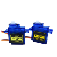 SG90 Mejorado, Micro Servo Motor con Engranaje de Plástico de 180°, Mini Engranaje de Dirección para Avión RC, Robot, Accesorios para Modelismo DIY, Hecho en China