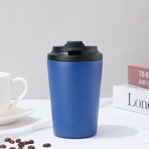 <span class=keywords><strong>Thermos</strong></span> 12oz en acier inoxydable, tasse à café isotherme sous vide, portable pour le bureau, la maison et la voiture, tasse cadeau avec couvercle - Product Image 6