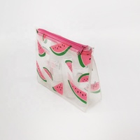 Sachet Doypack promotionnel pour gloss, en PVC plastique simple, avec fonction de sécurité et impression sérigraphique, pour l'expédition