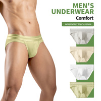 Boxers pour hommes en fibre de bambou respirante de haute qualité avec poche 3D pour personnalisation de marque professionnelle
