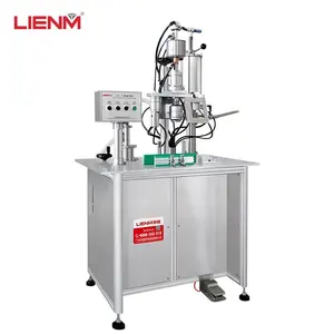 high productivity Semi-automatic 3 in 1 aerosol spray paint can gas filling machine and packaging machines