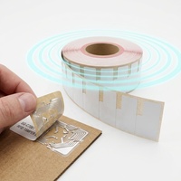 Étiquettes RFID UHF inviolables pour cartons 60x25mm – Antenne destructible fragile en rouleau pour la logistique antivol et la scellage des boîtes