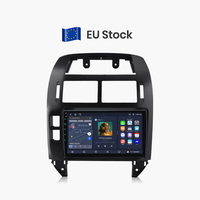 Radio Mobil Android Junsun Navigasi 2001-2009 Wireless CarPlay Aksesoris Navigasi GPS Otomatis Multimedia Video untuk Polo Mk4 IV