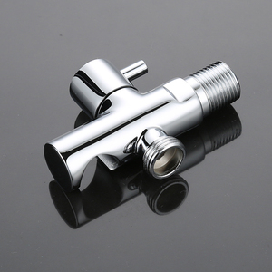 Латунный хромированный угловой кран для биде - Product Image 4