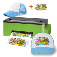 AIDARY Kit de démarrage de bureau Imprimante DTF à encre blanche de taille A4 Imprimante DTF L805