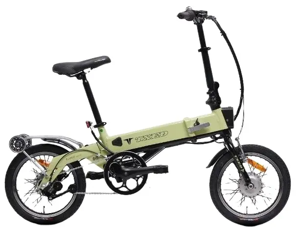 TXED Premium 16 Zoll Legierung Elektro 36V/250W Mini Faltrad Elektro fahrrad