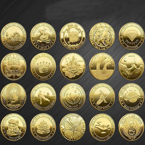 Coulée de pièces commémoratives plaquées or de fée <span class=keywords><strong>des</strong></span> dents pour enfants personnalisés pour cadeau de changement de dent parfait médailles couronne pièce de trésor - Product Image 2