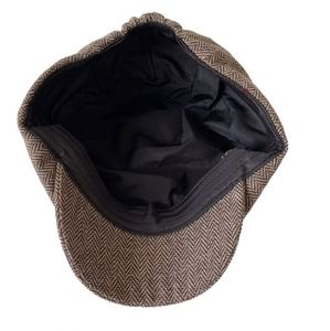 Classic Vintage Newsboy Cap for Men Cotton Flat Top Cabbie Style Fashionable Retro Driving Hat Perfect Tiene Har Gift - Product Image 4