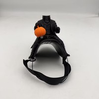 Costume d'Halloween Chevalier sans Tête avec Citrouille Lumineuse, Bretelles Réglables et Réins Intégrés - Vêtement de Loisirs pour Séances Photo Amusantes