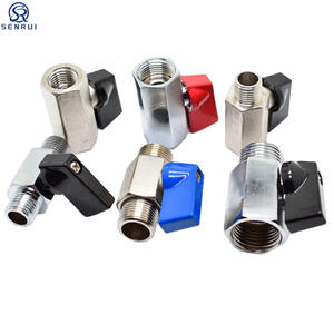 Robinet <span class=keywords><strong>à</strong></span> bille miniature en laiton de haute qualité 1/4\" 2\" Bspt Bspp NPT Femelle Mâle 4 pouces Robinet <span class=keywords><strong>à</strong></span> bille manuel en laiton pour l'eau - Product Image 4