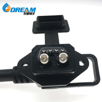 DREAM START Batterie Port de chargement de voiture Ligne de chargeur Type trois cercles Prises de scooter électrique