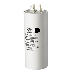 Cbb60 12uf 16uf 400v 24uf 8uf 250v ac motor condensador