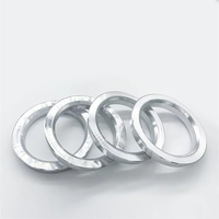 67.1MM-73.1MM OD Anneau central d'entretoise de roue Jeu de 4 anneaux de jante centrés sur le moyeu