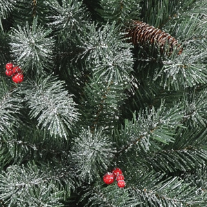 Arbre de Noël de neige Arbres de Noël Led personnalisés Décoration artificielle Arbres de Noël floqués - Product Image 3