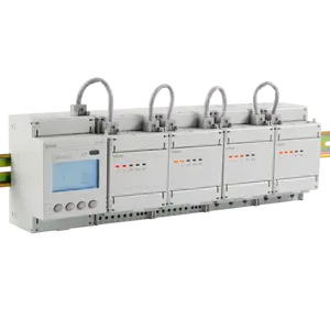 Acrel ADF400L serie medidor de energía multiusuario trifásico DIN gestión de carga comercial conexión directa o secundaria