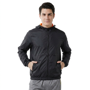 Streetwear Men Windbreaker <b>jacket</b> Men Reflective <b>Zip</b> <b>up</b> high quality Windbreaker <b>jackets</b> Comfortable Reasonable Price OEM - Product Image 1
