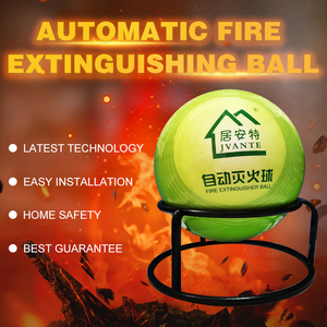<span class=keywords><strong>Extincteur</strong></span> à poudre sèche portable Jvante JAT-12 en polypropylène vert (non toxique) <span class=keywords><strong>pour</strong></span> les incendies de classe A/B/C/E/F, voitures, entrepôts - Product Image 1