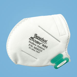 NIOSH <span class=keywords><strong>N95</strong></span> masker pernapasan sekali pakai, lipat datar Model 8225 KN95 jenis kartrid - Product Image 4