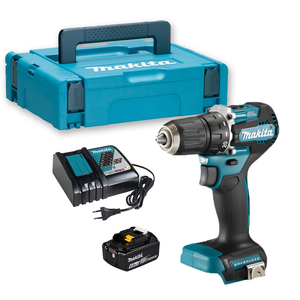 <strong>Makita</strong> 18V LXT Cordless <strong>Drill</strong> Combo Kit DDF487 Brushless Power <strong>Drill</strong> with <strong>Makita</strong> Battery Fast Charger and Tool Storage <strong>Box</strong> - Product Image 1