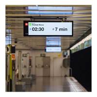 Modul LCD Bar Stretch Native BOE NV140DQM-N51 14,1 inci 400nits 1920*550 Haze 25% TFT untuk Signage Digital Transportasi