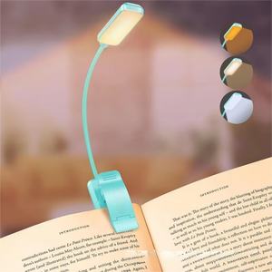 Lámpara de Lectura Recargable con 9 LED y 3 Temperaturas de Color para Cuidado de la Vista, con Brillo Regulable sin Escalonamientos para Leer en la Cama - Product Image 4