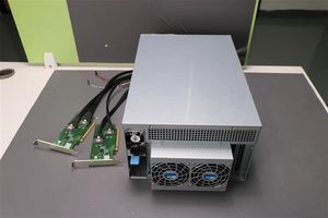 High-Bandwidth 4-GPU <b>Tower</b> External Graphics Enclosure SFF8654 Interfaces PCIe 4.0x16 -8i <b>Cooling</b> System Stock - Product Image 6