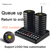 Système de Paging Sans Fil KSUN X-Q30 pour Restaurant/Café – Système d'Appel de Serveur et de Gestion de File d'Attente