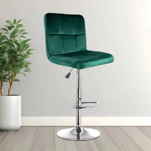 Elegante Silla <span class=keywords><strong>de</strong></span> Bar <span class=keywords><strong>de</strong></span> altura ajustable, <span class=keywords><strong>taburete</strong></span> giratorio <span class=keywords><strong>de</strong></span> 360 ° <span class=keywords><strong>para</strong></span> <span class=keywords><strong>isla</strong></span> <span class=keywords><strong>de</strong></span> cocina, oficina y mesa <span class=keywords><strong>de</strong></span> comedor - Product Image 6