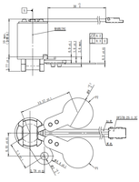 Obturateur à lame unique haute performance, calibré thermiquement par infrarouge, à commande solénoïde