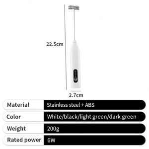 Batidora Eléctrica Mini de Metal para Café y Leche, Espumador Manual, Precio de Fábrica, para Promoción - Product Image 2