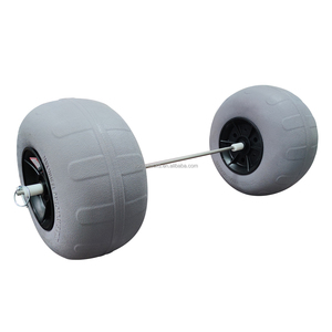 Yonk Balloon Wheel Axle Kit with Stainless Steel Axle for Kayak Cart <strong>Beach</strong> Cart Trolley <strong>Wagons</strong> - Product Image 3