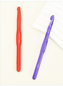 9 tamaños diferentes 3mm-12mm multicolor acrílico plástico costura tejer ganchillo ganchos <span class=keywords><strong>agujas</strong></span> conjunto <span class=keywords><strong>para</strong></span> crear suéteres <span class=keywords><strong>Amigurumi</strong></span> - Product Image 5