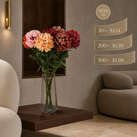 Roses artificielles en soie pour la décoration d'événements importants et la décoration intérieure en gros, fleurs de simulation réalistes faites à la main