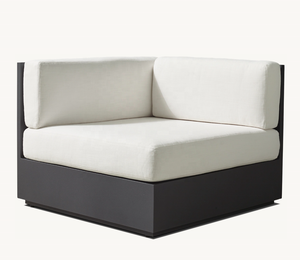 Sofá Modular de Aluminio para Exteriores, Diseño Moderno y Lujoso, Resistente a la Intemperie, Ideal para Patio, Jardín u Hotel, Hecho a Mano - Product Image 4