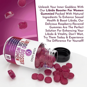 Gommose per il Supporto della Libido Femminile con Estratto di Epimedio, Maca e Icariin - Integratore Erboristico per Doppia Vitalità ed Equilibrio Intimo - Product Image 4