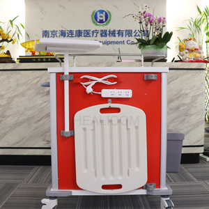 Hospitals Customizable Emergency <strong>Trolley</strong> High-quality Cold-rolled Steel Emergency <strong>Trolley</strong> - Product Image 4