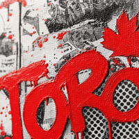 Tableau encadré sur toile pour hôtel, décoration murale moderne pour bureau, affiche « Dream Big » style graffiti pour salon, taille personnalisée, cadeau sur mesure