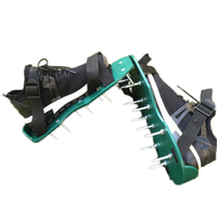 Chaussures d'aération de pelouse taille unique en gros, chaussures d'aération de pelouse durables, sandales gonflables à pointes, chaussures à clous pour l'aération de pelouse de jardin