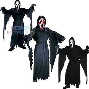 Disfraces y Accesorios de Fantasma para Adultos, Tema de Halloween, Venta al por Mayor de Fábrica HP, Dark God Scream - Product Image 1