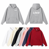 Sudadera con Capucha Oversize Personalizada Multicolor Unisex, 400-600GSM, Felpa Gruesa, Estilo Urbano, Hombros Caídos