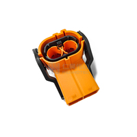 Hochspannung EV Schotteranschluss orange 2-Pin-Stecker Steckdose HVIL 200 A 50 mm Kabel