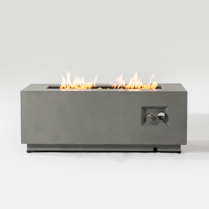 Natural Gas Metal <b>Fire</b> <b>Pit</b> 50000 BTU Freestanding Galvanized Eco-Friendly Indoor/Outdoor Use - Product Image 3