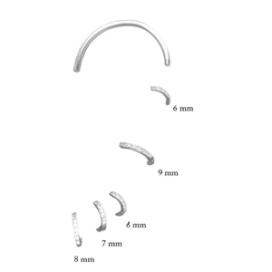 ต่างหูเงินแท้ 925 แบบหนีบ ขนาด 6 7 8 9 มม. ประดับคริสตัลไรน์สโตน ดีไซน์เรียบง่าย สไตล์มินิมอล ใส่ได้ทุกวัน เหมาะสำหรับทั้งผู้หญิงและผู้ชาย - Product Image 1