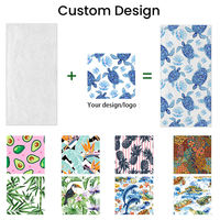 Serviette de plage personnalisée en microfibre légère RPET, grande, imprimée, sans sable, recyclée, la plus vendue, en gros