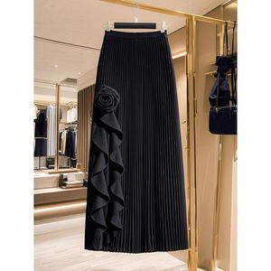 Vente en gros <span class=keywords><strong>de</strong></span> robe blanche taille haute <span class=keywords><strong>demi</strong></span>-jupe pour femmes version coréenne jupe pour femmes robe jupe tenue décontractée professionnelle - Product Image 6